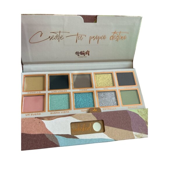 Alamar Other - Alamar Destino EYSHADOW PALETTE LIMITED EDITION 10 SHADES new